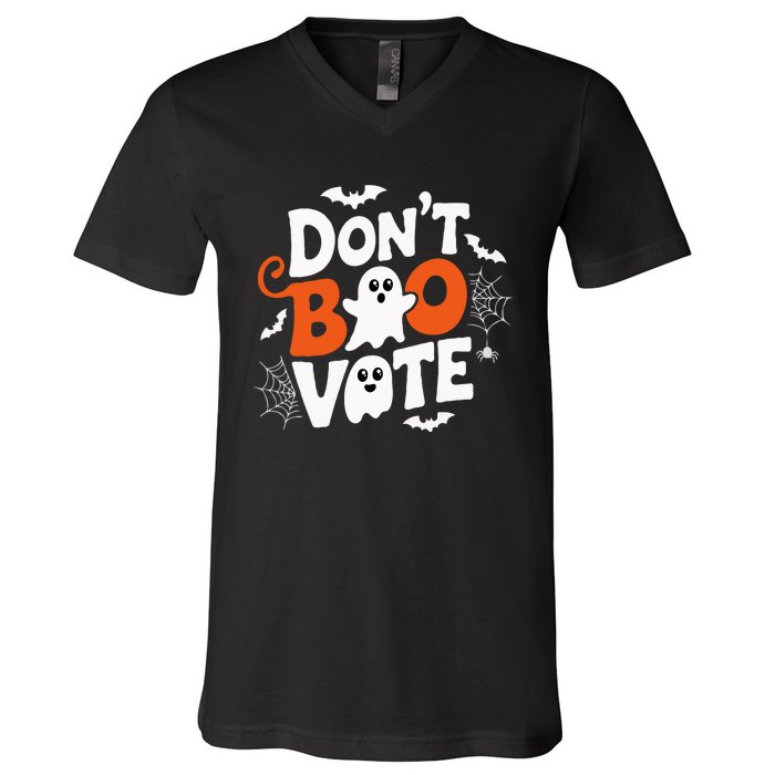 DonT Boo Vote Halloween Gifts Ideas V-Neck T-Shirt