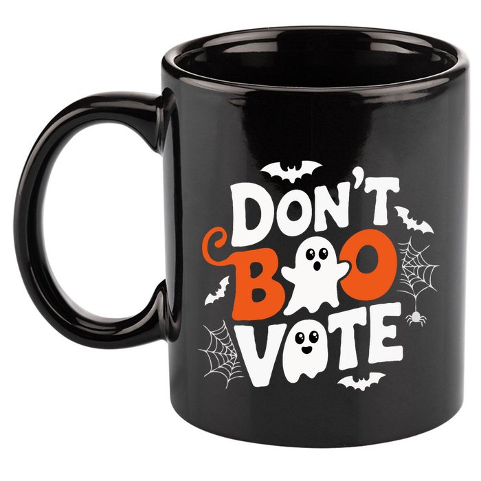 DonT Boo Vote Halloween Gifts Ideas 11oz C Handle Ceramic Mug