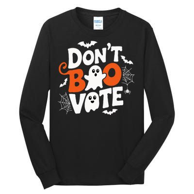 DonT Boo Vote Halloween Gifts Ideas Tall Long Sleeve T-Shirt