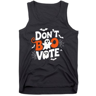 DonT Boo Vote Halloween Gifts Ideas Tank Top