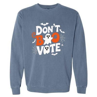 DonT Boo Vote Halloween Gifts Ideas Garment-Dyed Sweatshirt