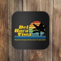 Del Boca Vista Retirement Community Funny Novelty Design Coaster