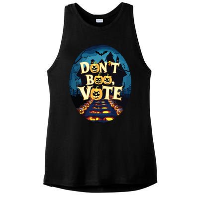 Dont Boo Vote Ladies PosiCharge Tri-Blend Wicking Tank