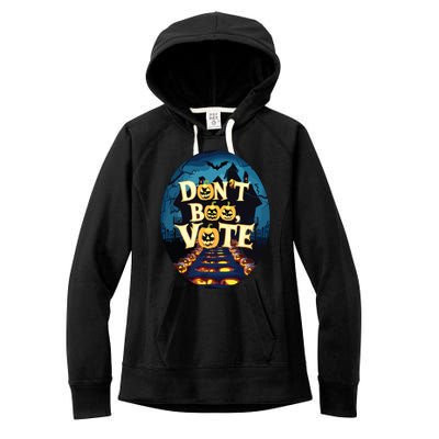 Dont Boo Vote Women's Fleece Hoodie