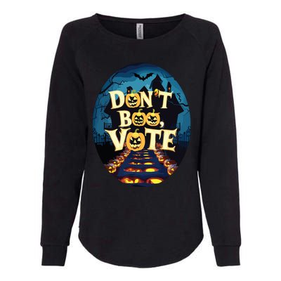 Dont Boo Vote Womens California Wash Sweatshirt