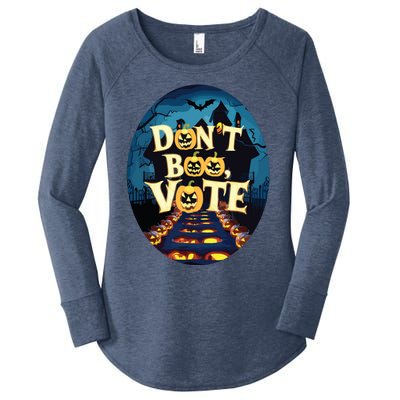 Dont Boo Vote Women's Perfect Tri Tunic Long Sleeve Shirt