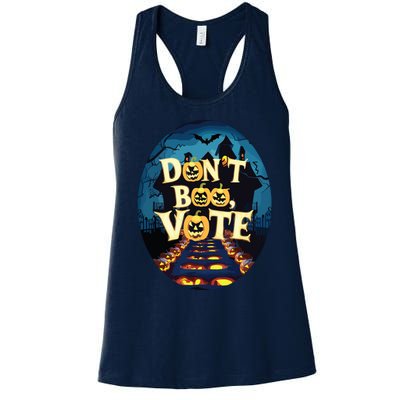 Dont Boo Vote Women's Racerback Tank