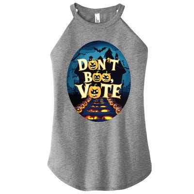 Dont Boo Vote Women's Perfect Tri Rocker Tank