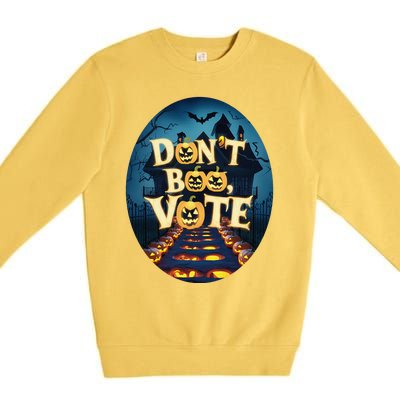 DonT Boo Vote Premium Crewneck Sweatshirt