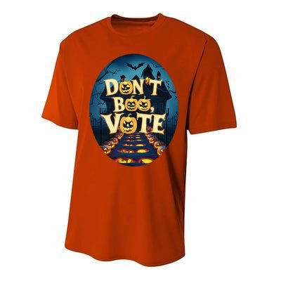 DonT Boo Vote Performance Sprint T-Shirt