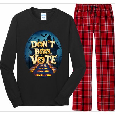 DonT Boo Vote Long Sleeve Pajama Set