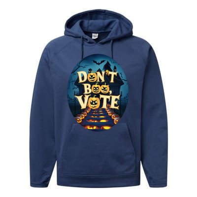 DonT Boo Vote Performance Fleece Hoodie