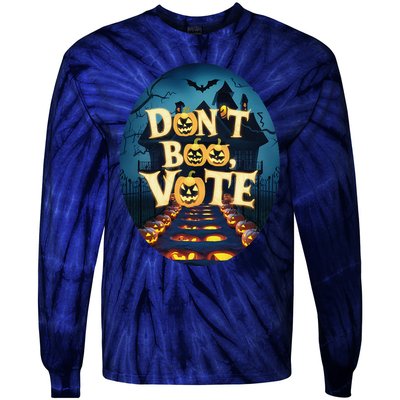 DonT Boo Vote Tie-Dye Long Sleeve Shirt