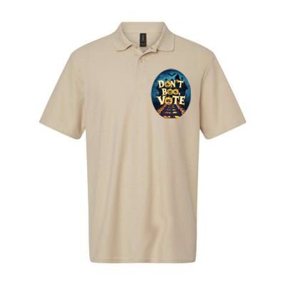 DonT Boo Vote Softstyle Adult Sport Polo