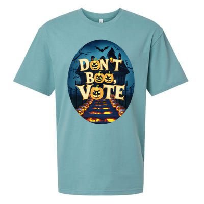 DonT Boo Vote Sueded Cloud Jersey T-Shirt