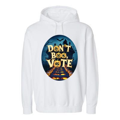 DonT Boo Vote Garment-Dyed Fleece Hoodie