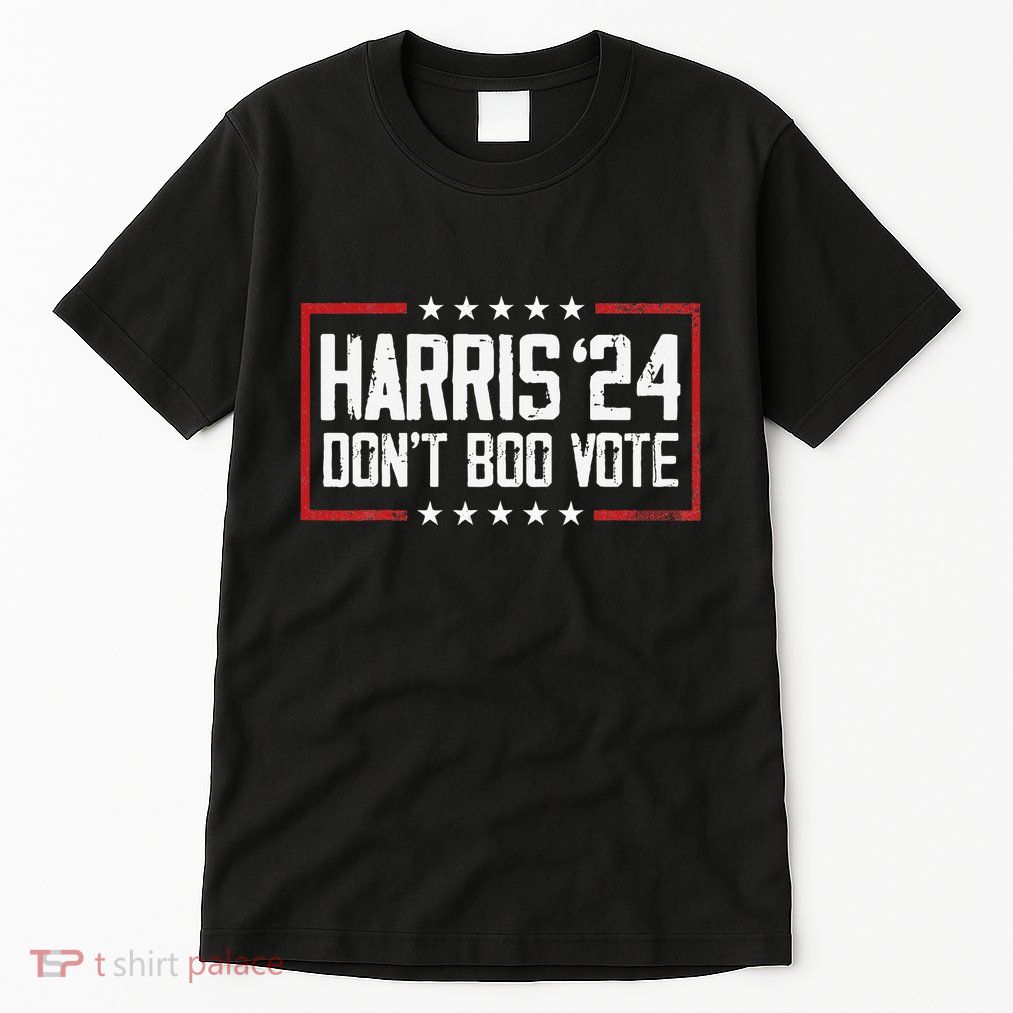 DonT Boo Vote Retro Kamala Harris Ghost Halloween Tall T-Shirt