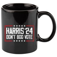 DonT Boo Vote Retro Kamala Harris Ghost Halloween 11oz C Handle Ceramic Mug