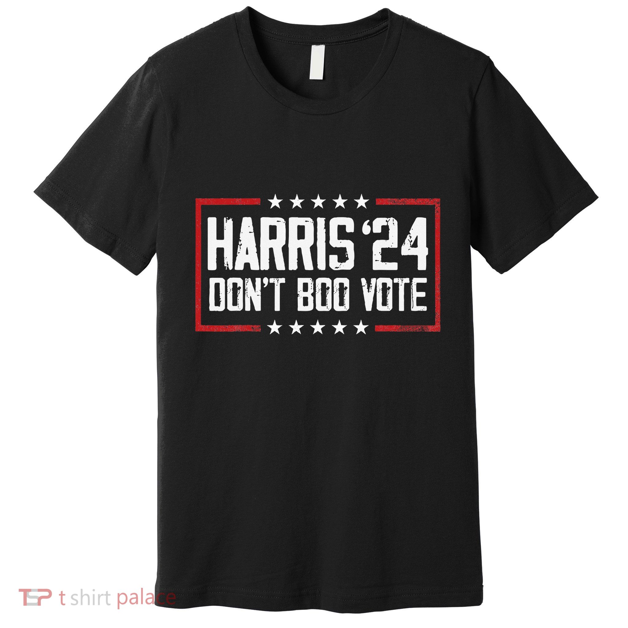 DonT Boo Vote Retro Kamala Harris Ghost Halloween Premium T-Shirt