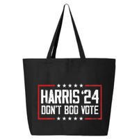 DonT Boo Vote Retro Kamala Harris Ghost Halloween 25L Jumbo Tote