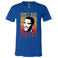 DonT Boo Vote Democratic Obama Speech Gift V-Neck T-Shirt