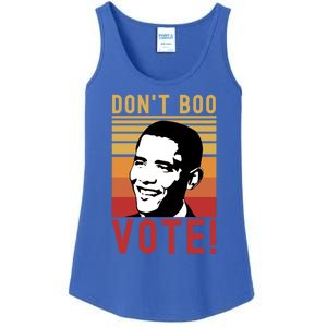 DonT Boo Vote Democratic Obama Speech Gift Ladies Essential Tank