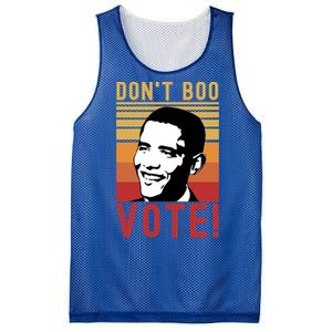 DonT Boo Vote Democratic Obama Speech Gift Mesh Reversible Basketball Jersey Tank