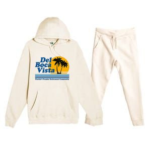 Del Boca Vista Premium Hooded Sweatsuit Set