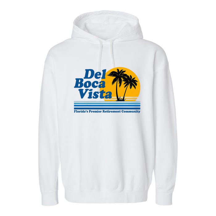 Del Boca Vista Garment-Dyed Fleece Hoodie