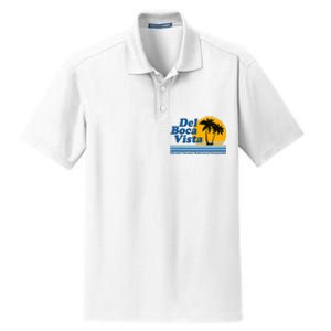 Del Boca Vista Dry Zone Grid Polo