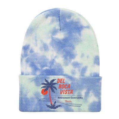 Del Boca Vista Tie Dye 12in Knit Beanie