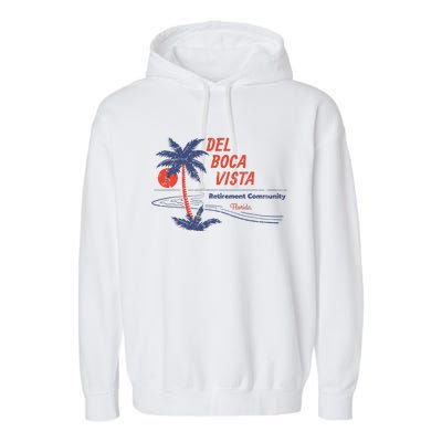 Del Boca Vista Garment-Dyed Fleece Hoodie