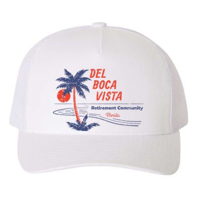 Del Boca Vista Yupoong Adult 5-Panel Trucker Hat