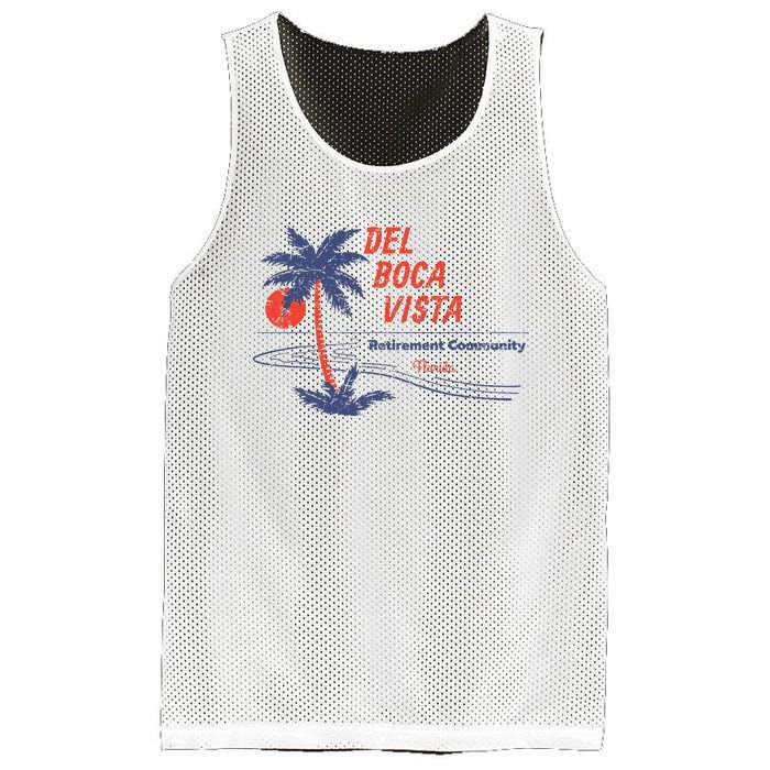 Del Boca Vista Mesh Reversible Basketball Jersey Tank