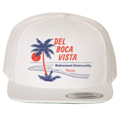 Del Boca Vista Wool Snapback Cap