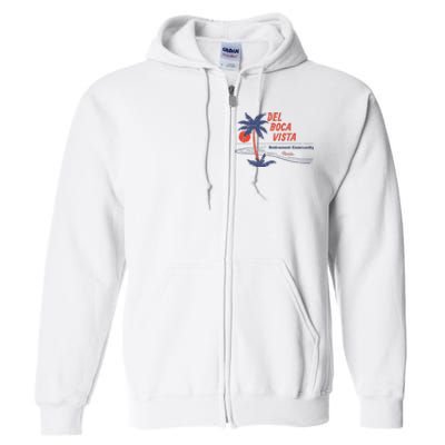 Del Boca Vista Full Zip Hoodie