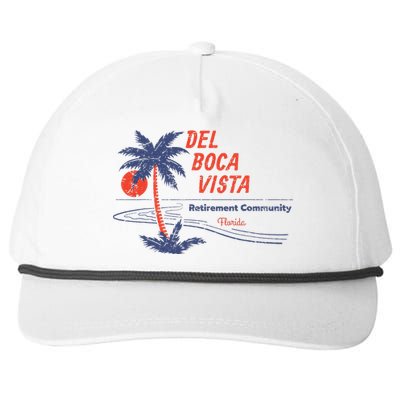 Del Boca Vista Snapback Five-Panel Rope Hat