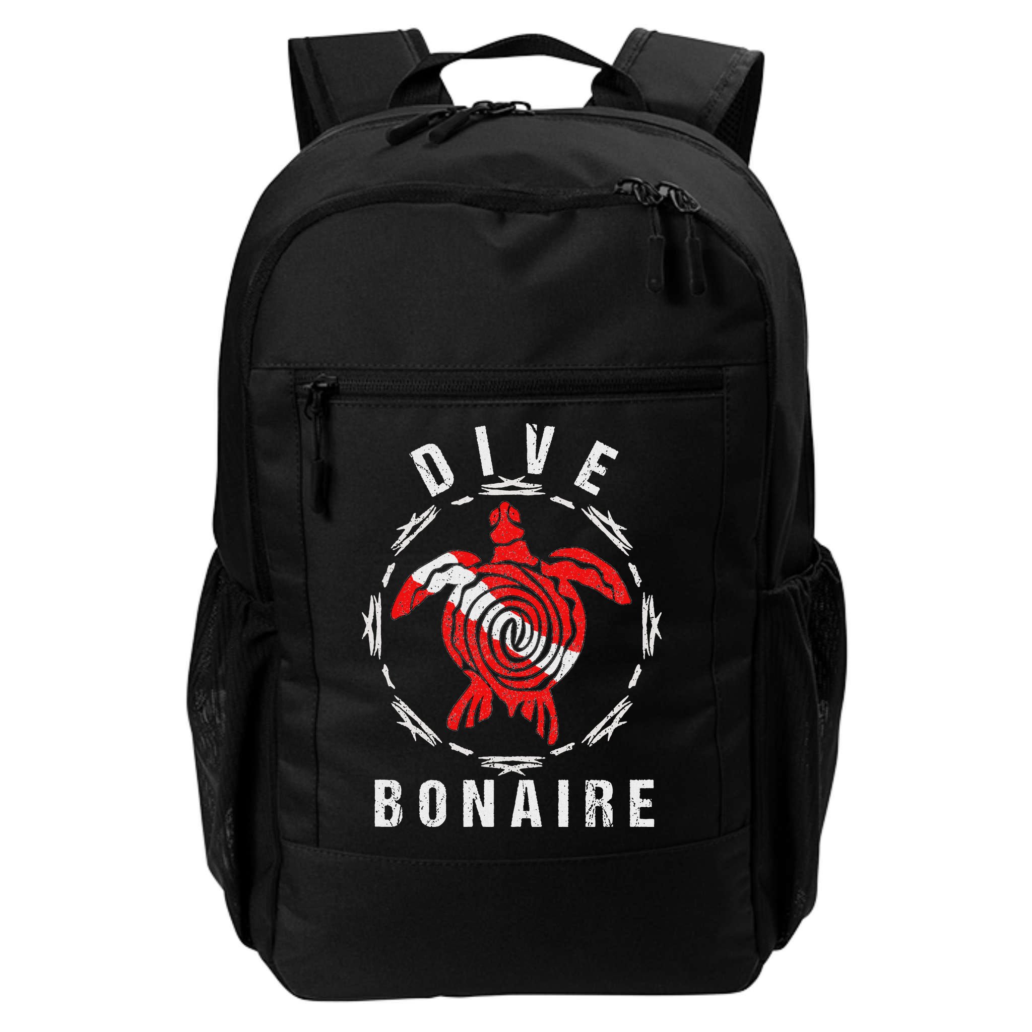 Dive Bonaire Vintage Tribal Turtle Gift Backpack