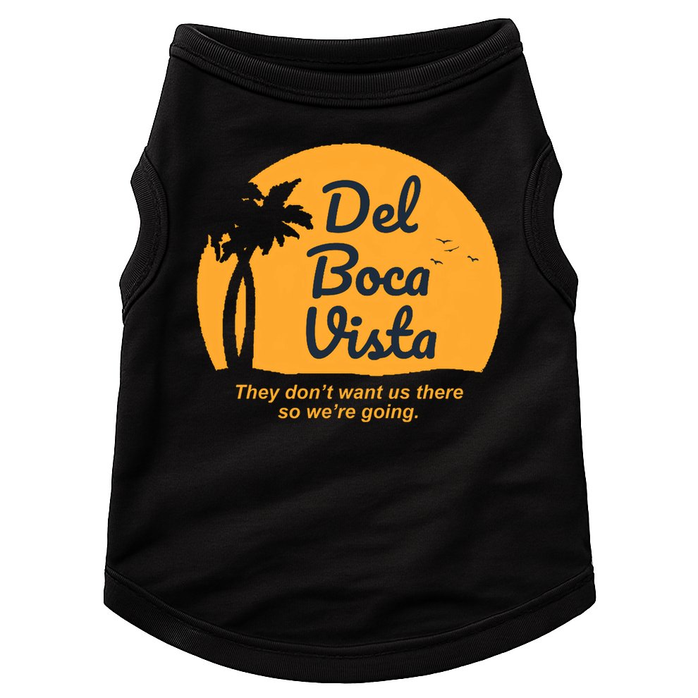 Del Boca Vista Florida We're Going Premium Doggie Tank