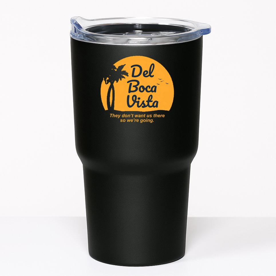 Del Boca Vista Florida We're Going Premium Tumbler