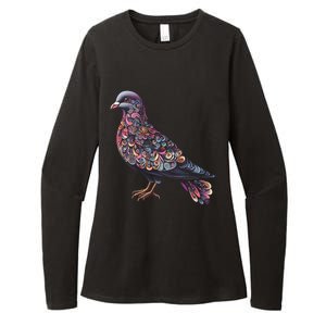 Dove Bird Watching Birder Birdwatching Nature Lover Gift Womens CVC Long Sleeve Shirt