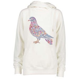 Dove Bird Watching Birder Birdwatching Nature Lover Gift Womens Funnel Neck Pullover Hood