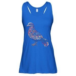 Dove Bird Watching Birder Birdwatching Nature Lover Gift Ladies Essential Flowy Tank