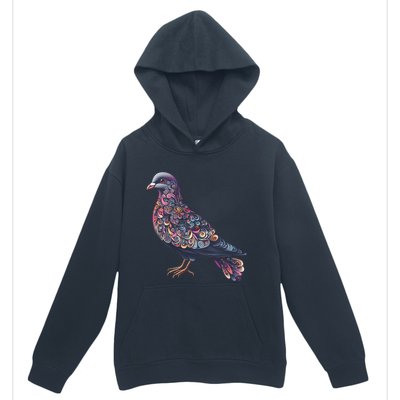 Dove Bird Watching Birder Birdwatching Nature Lover Gift Urban Pullover Hoodie