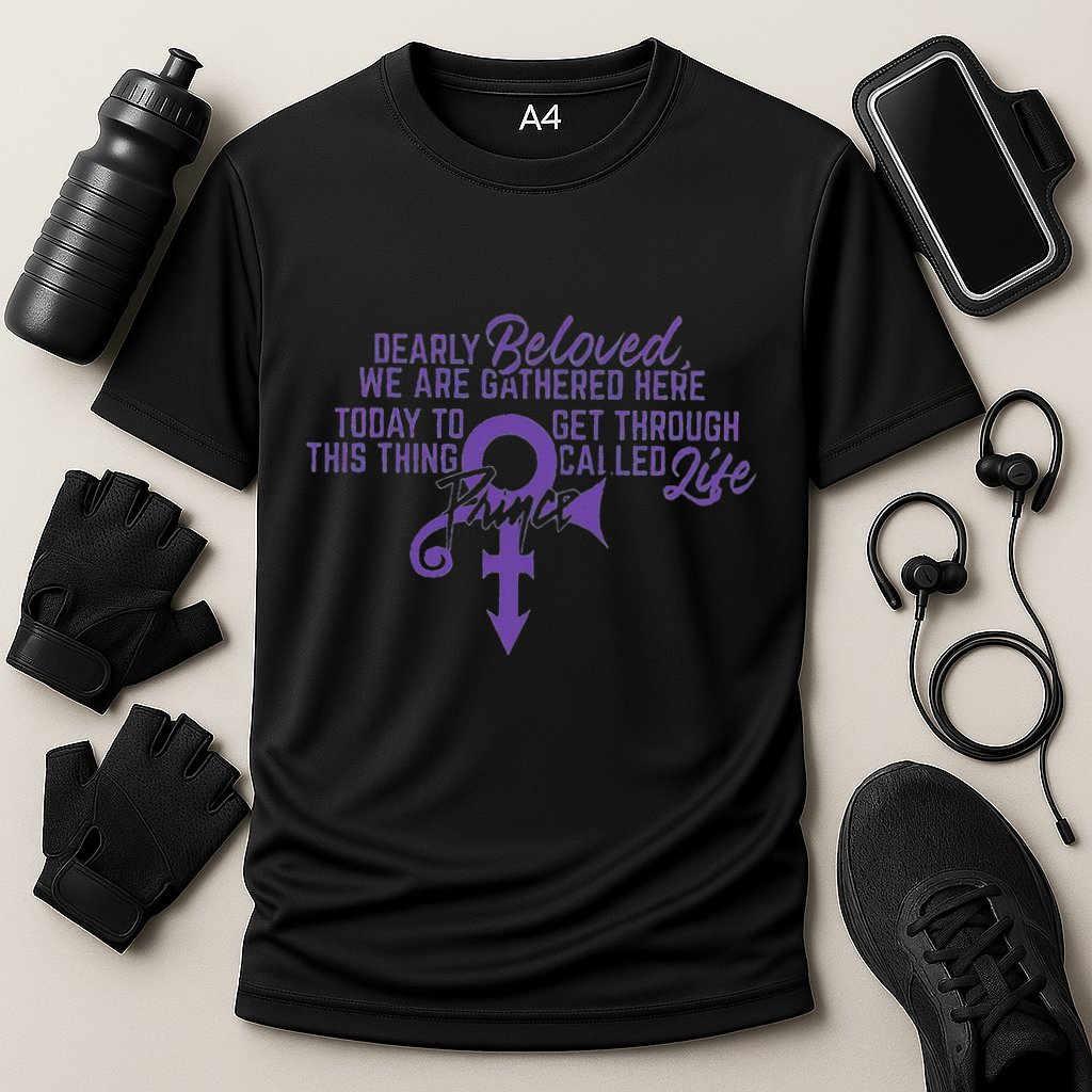 Dearly Beloved We Are Gathered Here Today To Get Through Performance Shirt