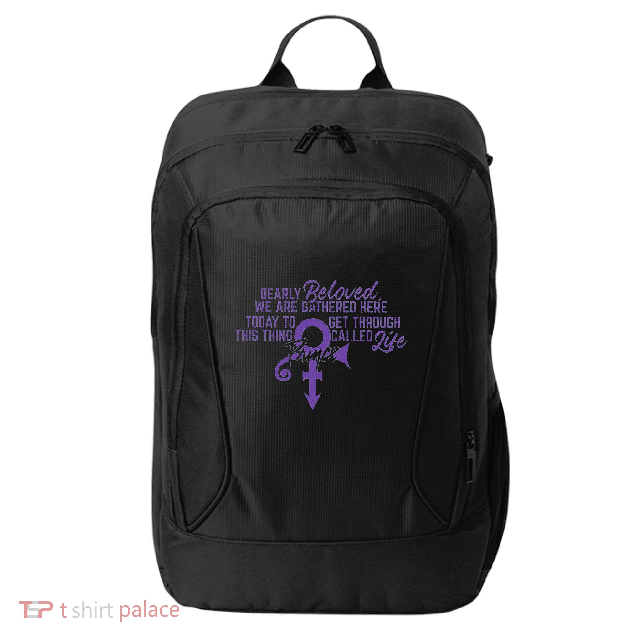 Dearly Beloved We Are Gathered Here Today To Get Through City Backpack