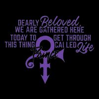 Dearly Beloved We Are Gathered Here Today To Get Through Drawstring Bag