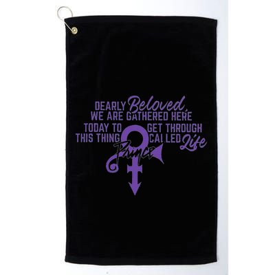 Dearly Beloved We Are Gathered Here Today To Get Through Golf Towel