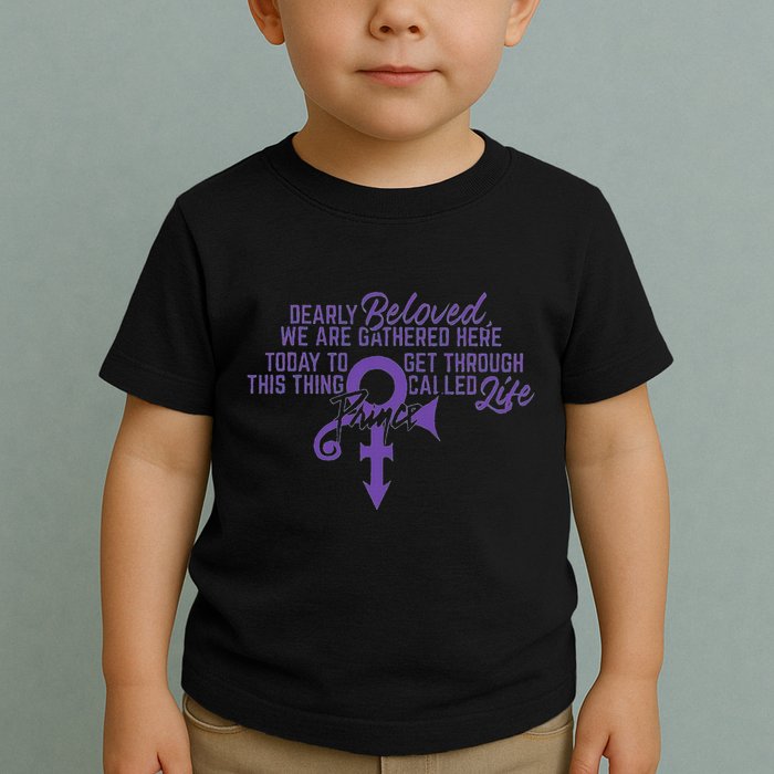 Dearly Beloved We Are Gathered Here Today To Get Through Toddler T-Shirt
