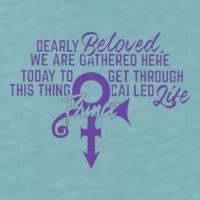 Dearly Beloved We Are Gathered Here Today To Get Through Sueded Cloud Jersey T-Shirt